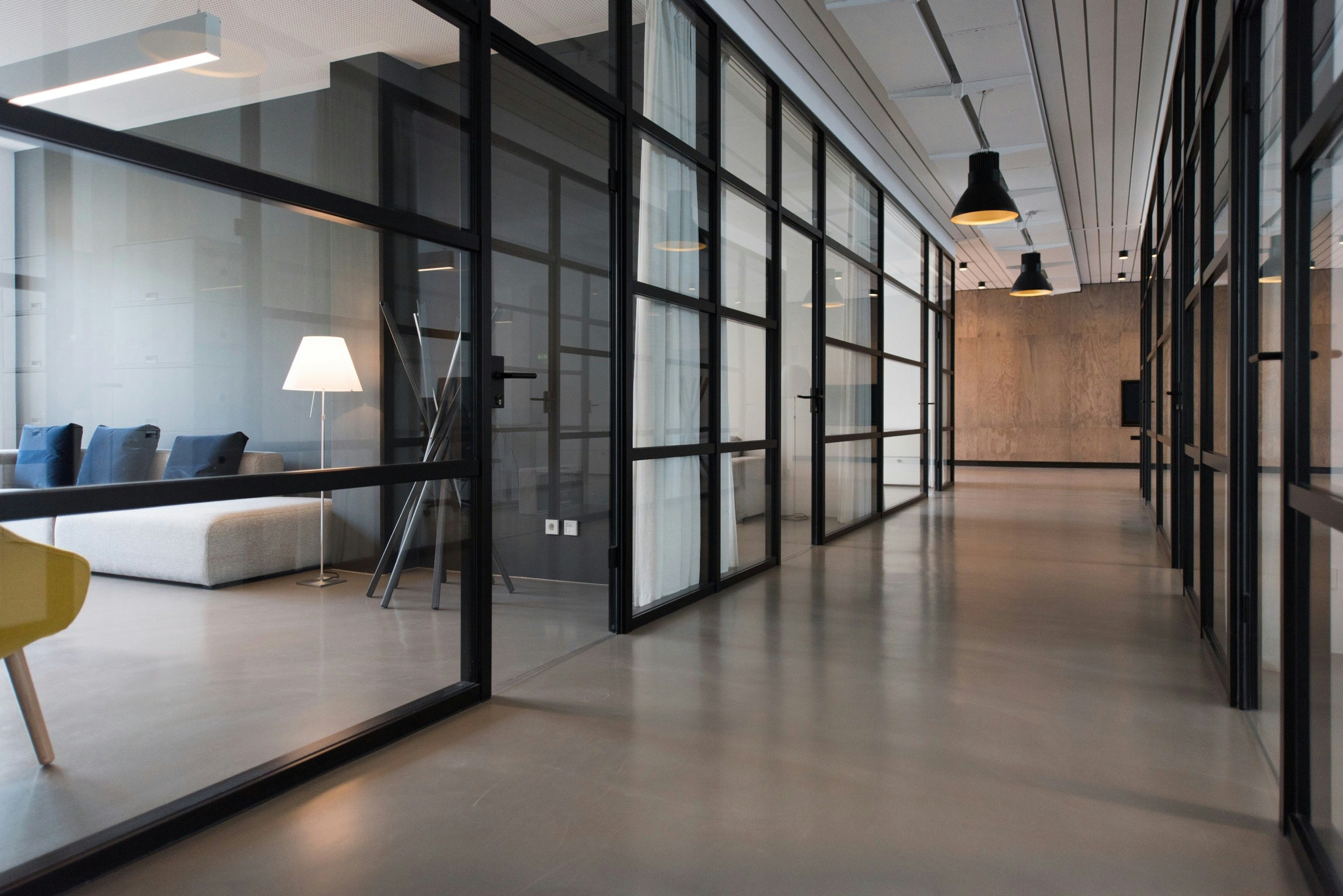 Modern commercial interior